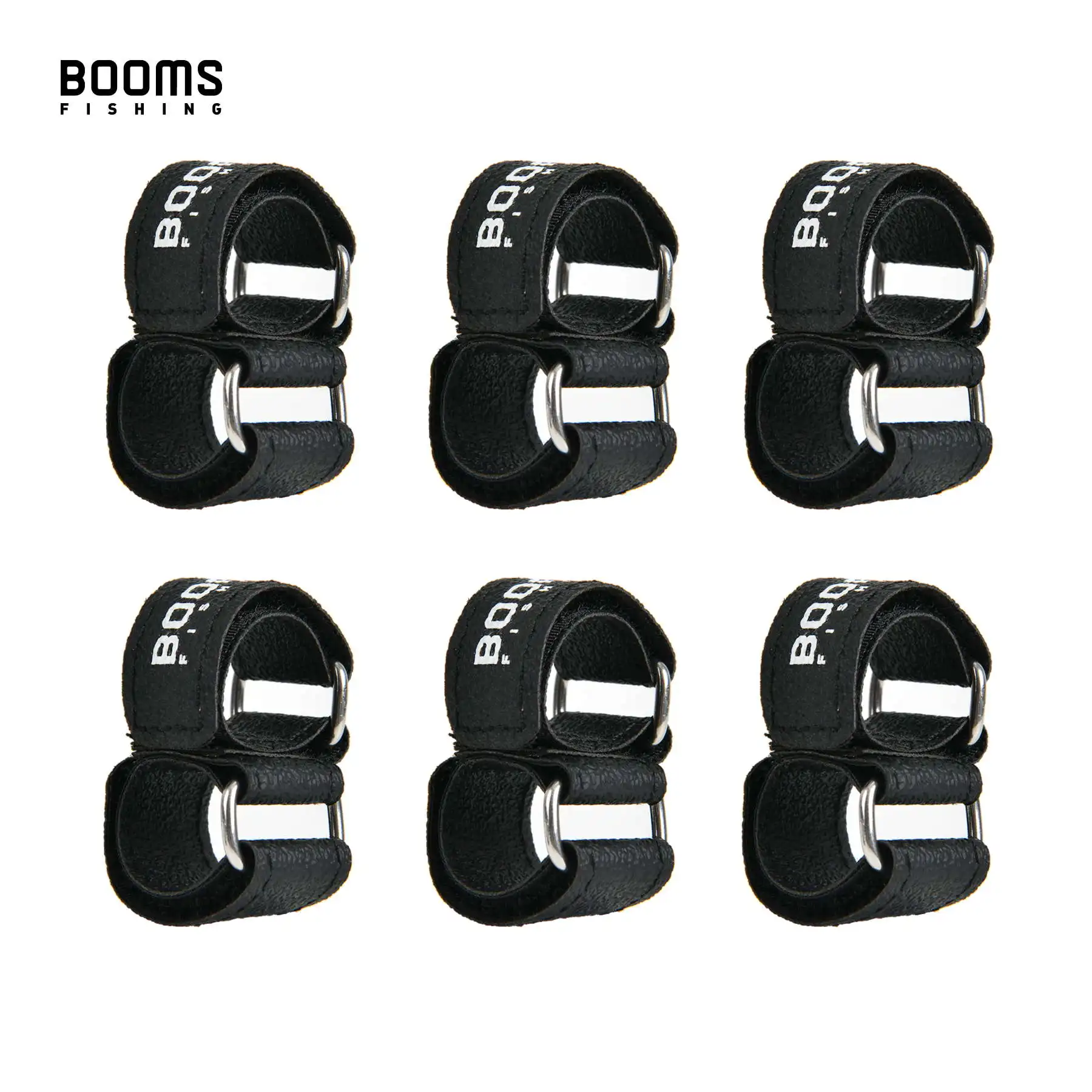 

Booms Fishing 4-10pcs Rod Holder Belt Car Organizer Fixed Strap Carrier for Truck Adjustable Anti-Slip PU Leather Nylon Belts