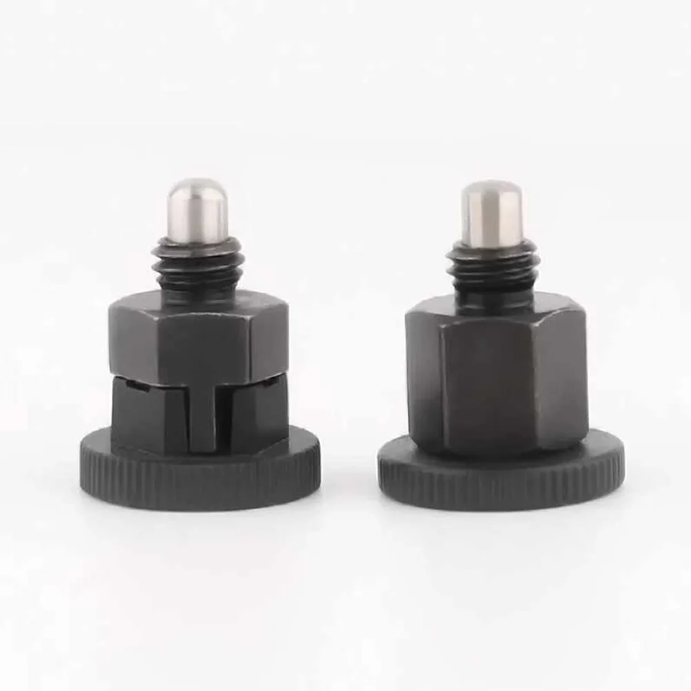 1Pcs Mini Stainless Steel Knob Indexing Plunger Spring Return Self Locking Positioning Pin PMXSB PMXYSM SPMXSM SPMXYSM