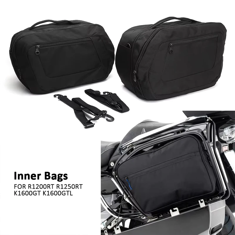 

New Motorcycle Luggage Bag Saddlebag Inner Bags Side Case Liner For BMW K1600GTL K1600GT K 1600 GTL GT R1200RT R1250RT