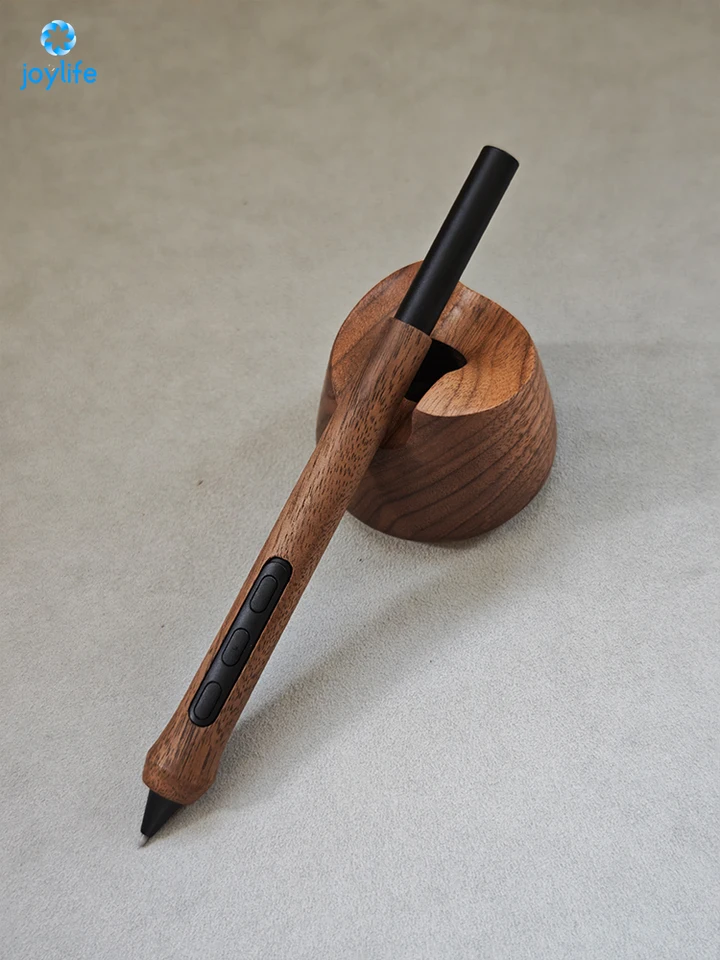 Wacoms Pros Pen 3 Walnut Wood Grip – Ergonomic, Anti-Slip, and