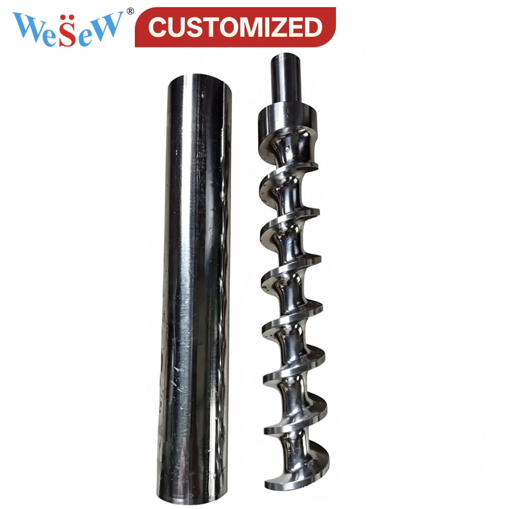 OEM ODM CNC Machined Stainless Steel 1.4104 Trapezoidal Lead Screw Tr8x8 1000mm 20mm Tap Nut Medical Gear Core Component