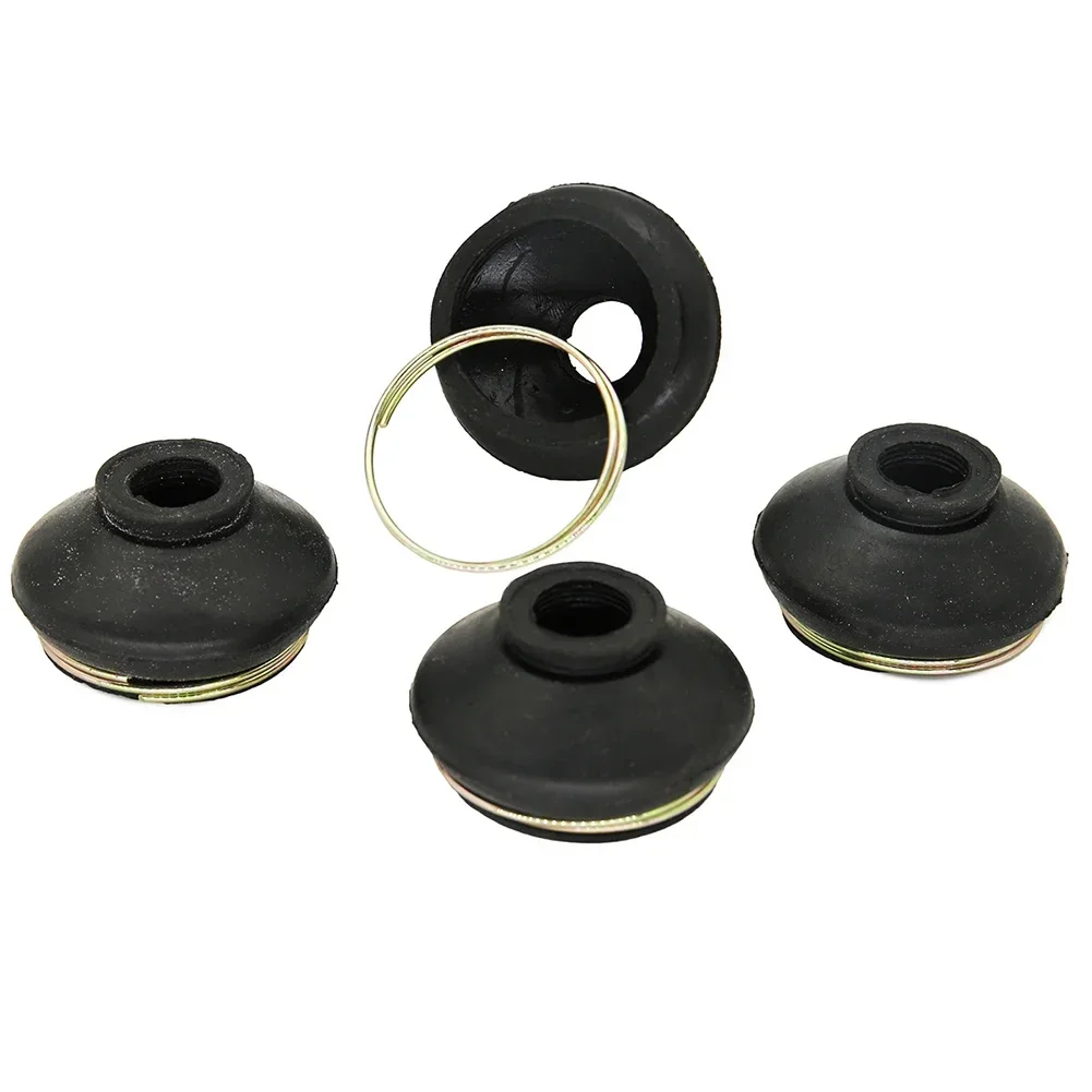 4Pcs Rubber M12 Suspension Steering Tie Rod Ends Ball Joint Dust Protection Cover For Chinese ATV Go Kart Quad Bike Parts