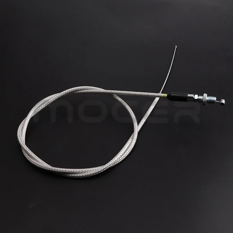 Universal Motorcycle Accelerator Throttle Cable 1100mm Straight Connection for Yamaha Kawasaki Honda Suzuki Dirt Bike