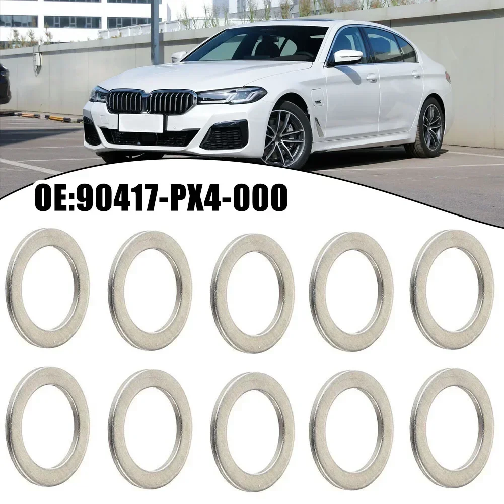 

#90471-PX4-000 Transmission Drain Plug Washer Transmission Drain Plug Washer Accessories Replacement 1993 - 2010