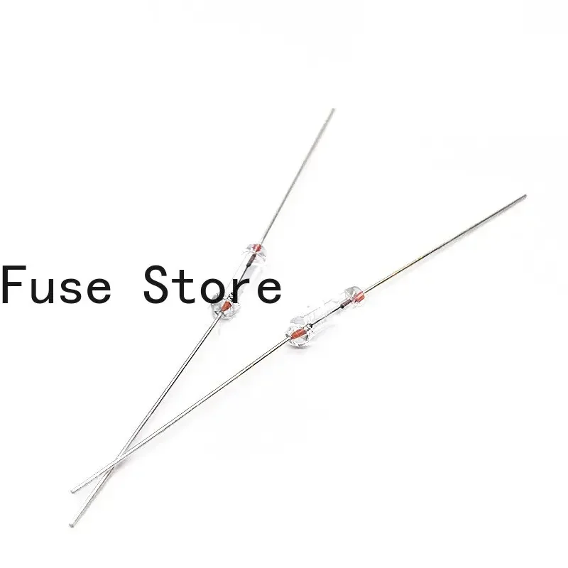 200PCS High Pressure Full Glass Quick-break Fuse 3X10 F1A -3A 250V With Lead Energy-saving Special