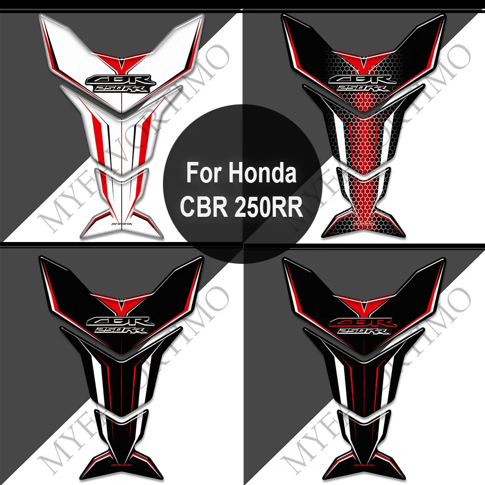 

CBR250RR Motorcycle Fuel Oil Tank Pad Knee Protector Decorative Sticker Decals﻿ For Honda CBR 250 RR 250RR HRC Fireblade