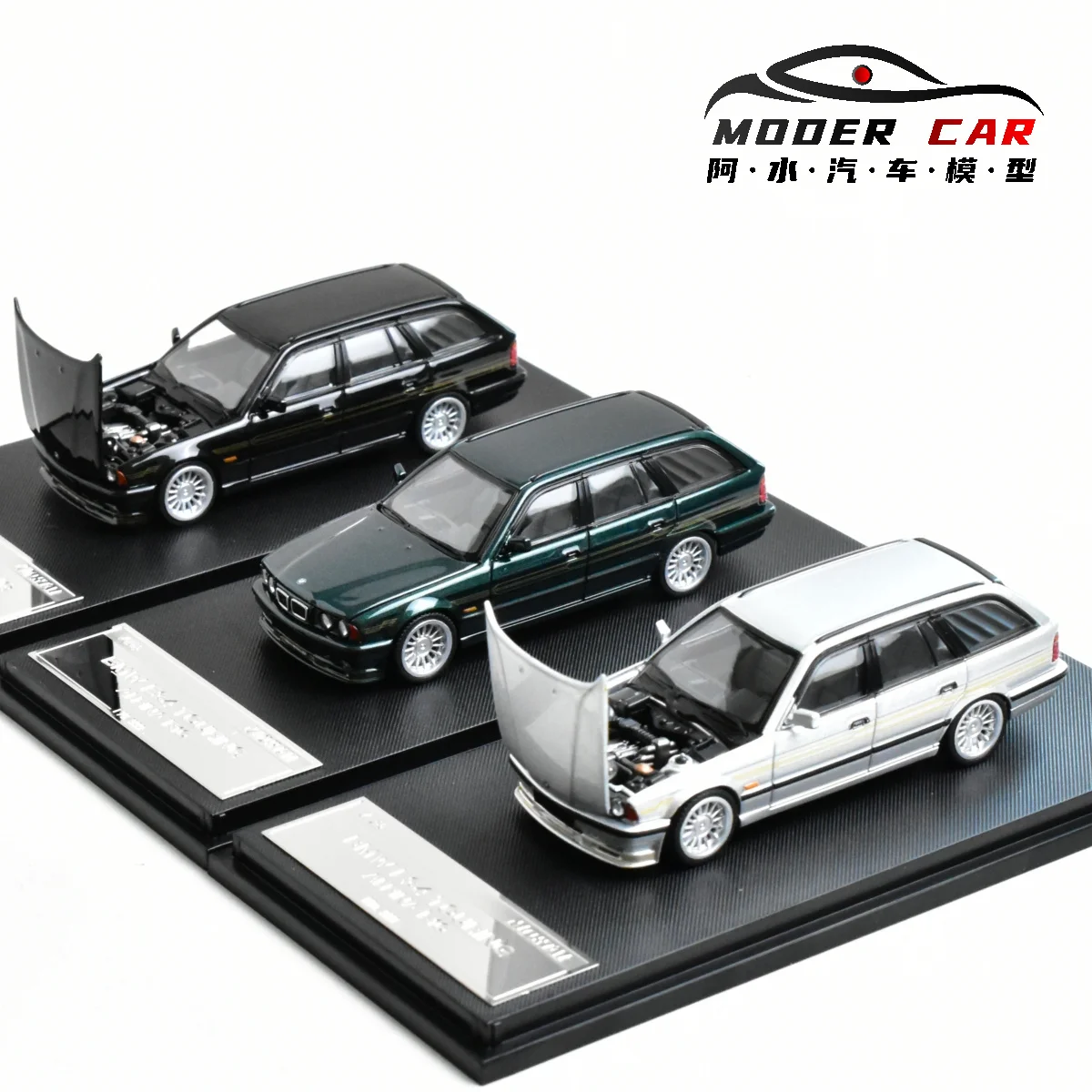 مورتال 1:64 E34 هدايا للمراهقين ALPINA B10 Diecast نموذج سيارة
