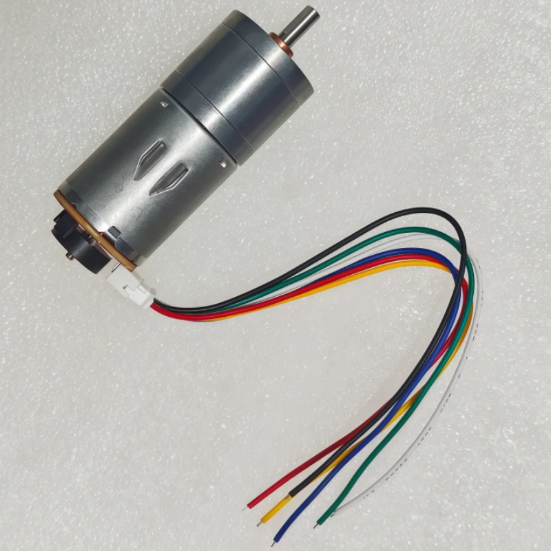 6V CW CCW Reversed Speed Control Electric Motor 12V DC Gear Motor Encoder 12-1360RPM 24V Support For DIY Electronic Equipment