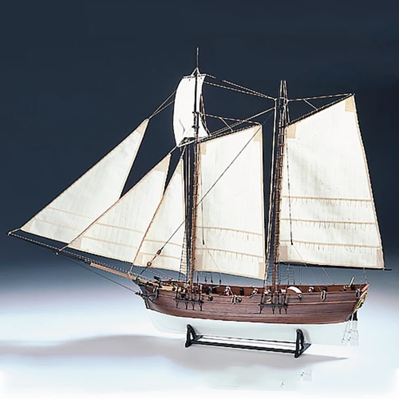 

1/60 Blackbeard's Pirate Ship Adventure Premium Edition Wooden Ship Model DIY Assembly Kit