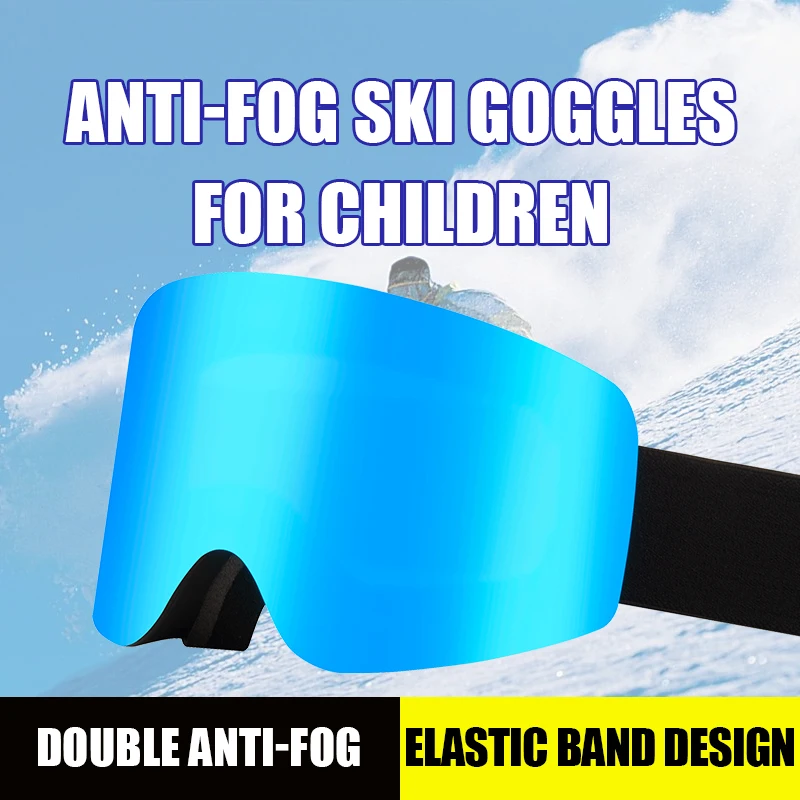 Anlorr 7080 Anti Fog Ski Goggles Magnetic Lens Snow Glasses  Winter Sports Ski Goggles