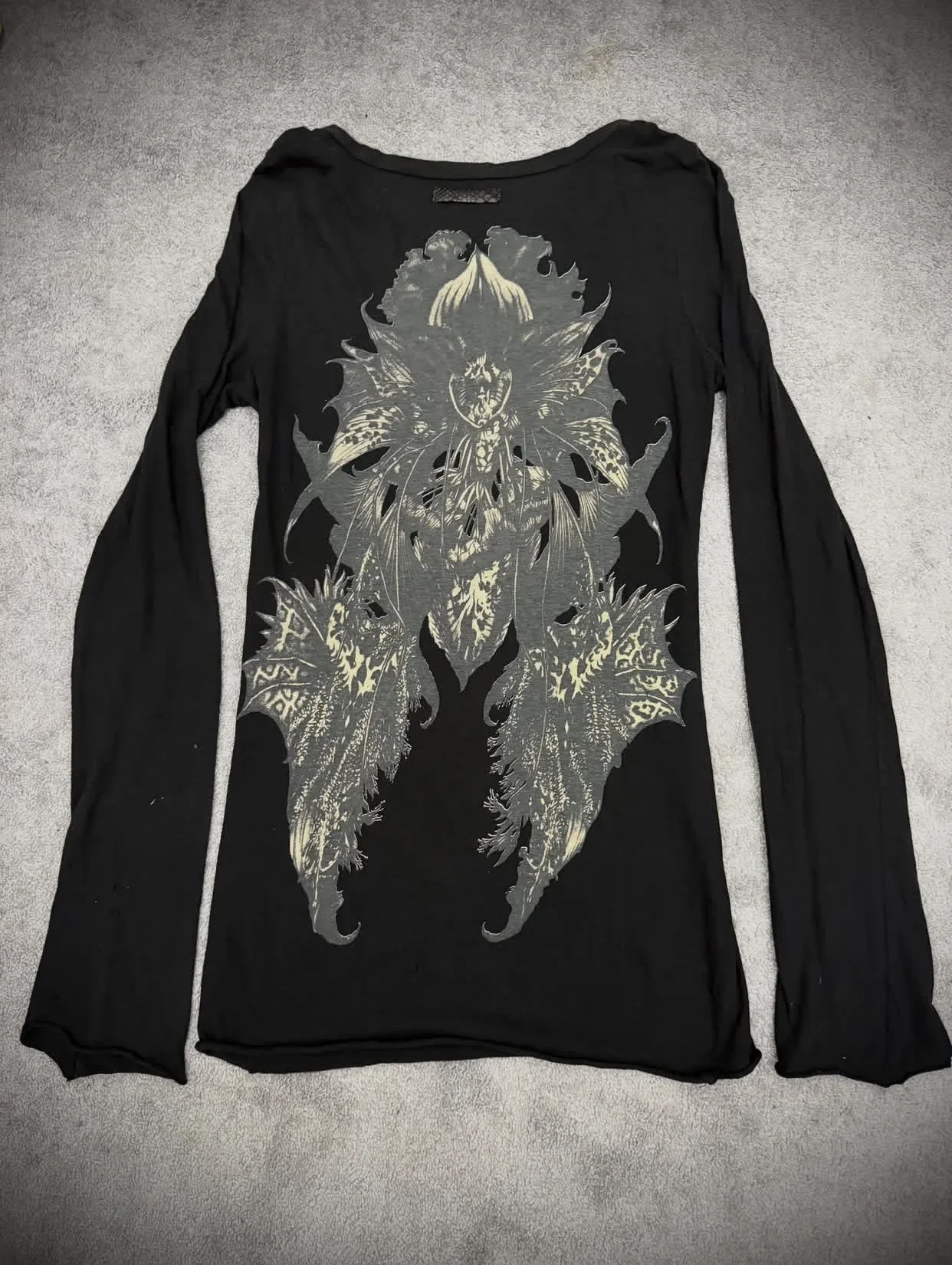 

IfSixWasNine Visual Department Rock Bedrock Medieval Totem Printed T-Shirt