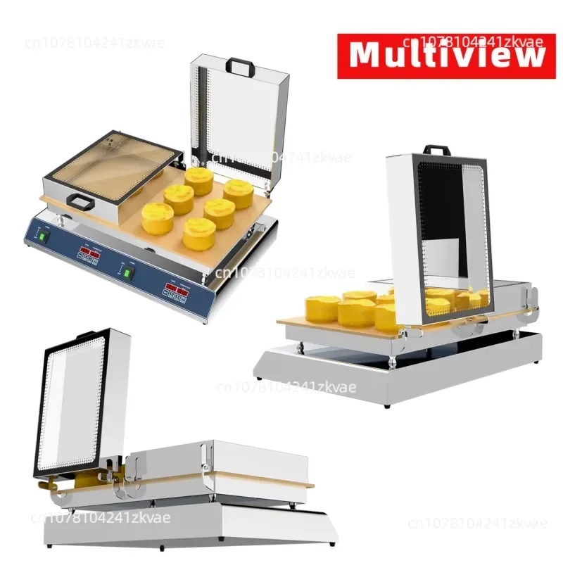 Commercial Soufflé Pancake Maker Electric Non-stick  Soufflé Pancake Maker Fast Heating Heat Evenly Fluffy Pancake