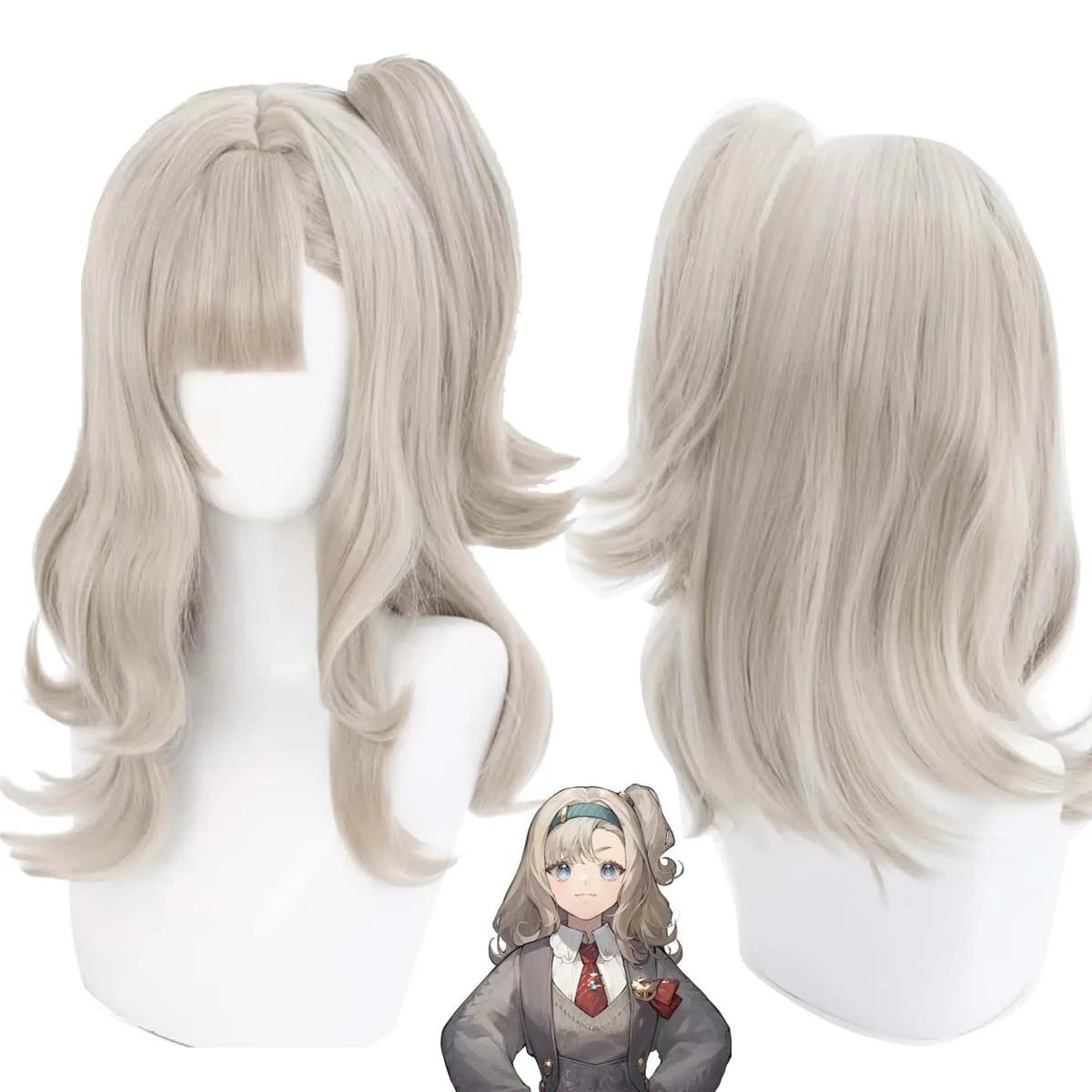 Game Return To The Future 1999 Matilda Cosplay Heat Resistant Synthetic Hair Wig