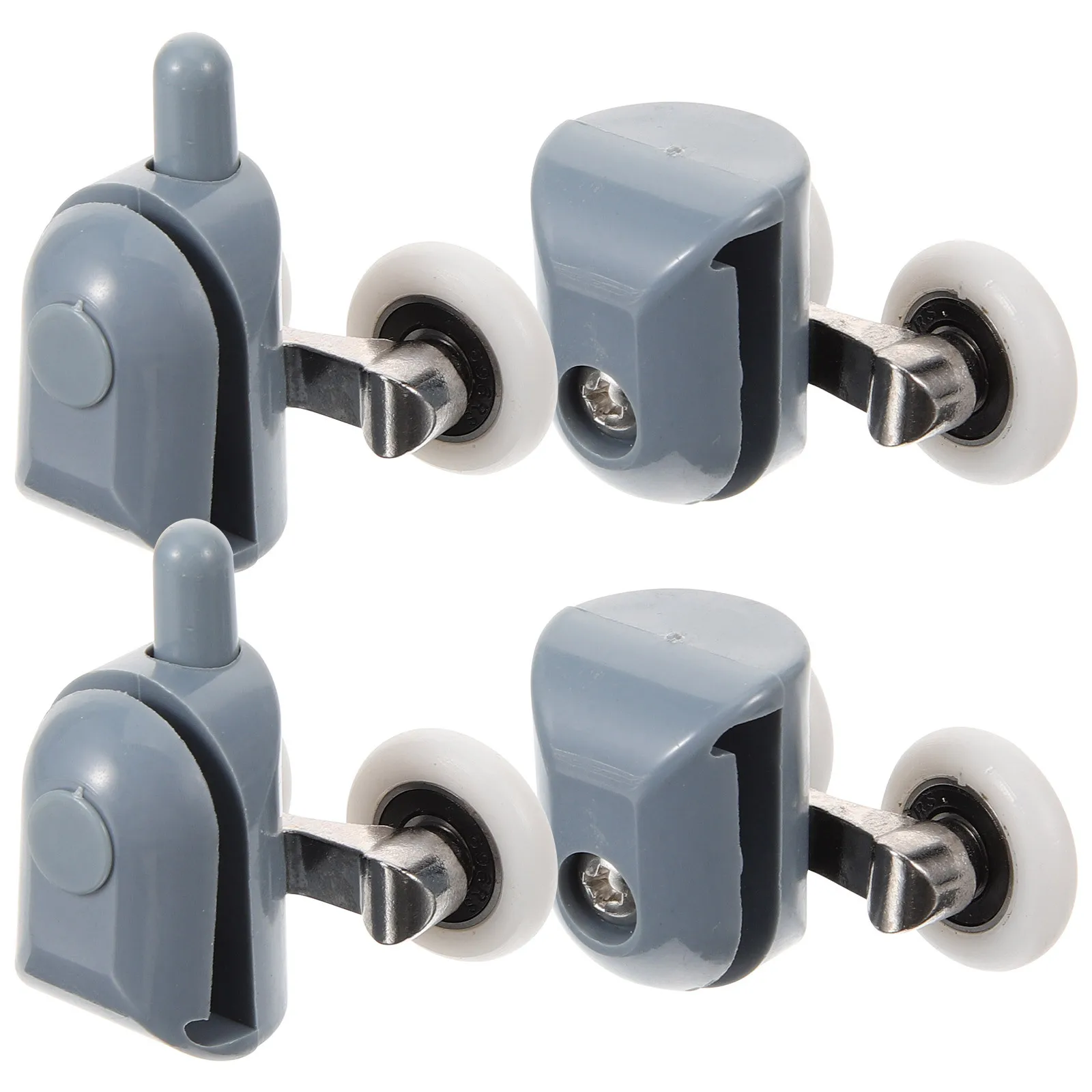 

4Pcs Bathroom Door Roller Glass Shower Door Sliding Rollers Replacement Parts Wheels Durable Roller Wheels