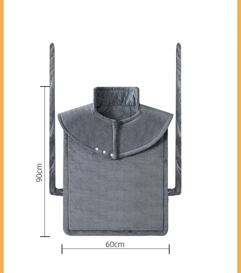 

Automatic Shut Off Electric Heating Pad Winter Warm Washable Blanket Hot Compress Shawl For Office Lunch Break