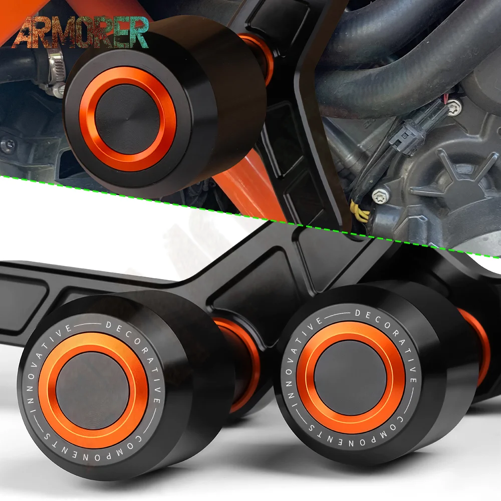 Motorcycle Accessories Frame Sliders Crash Protector Pad For KTM 1290 Super Duke R RR 1290Super DukeR/RR 2020 2021 2022 2023