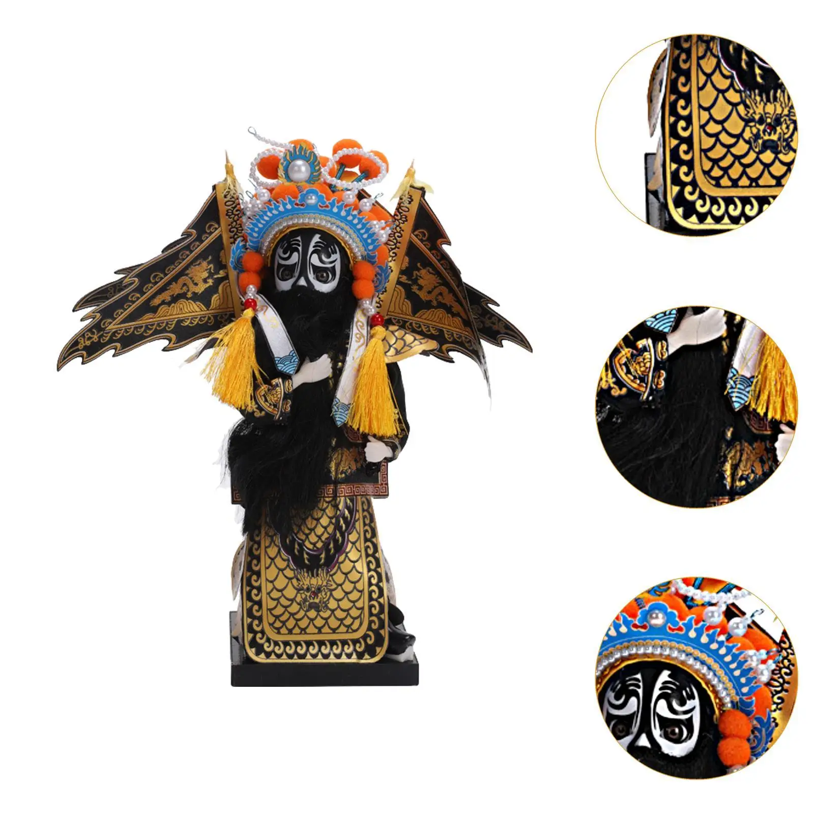 Peking Opera pop ornament collectible standbeeld cadeau decoratief tafelblad