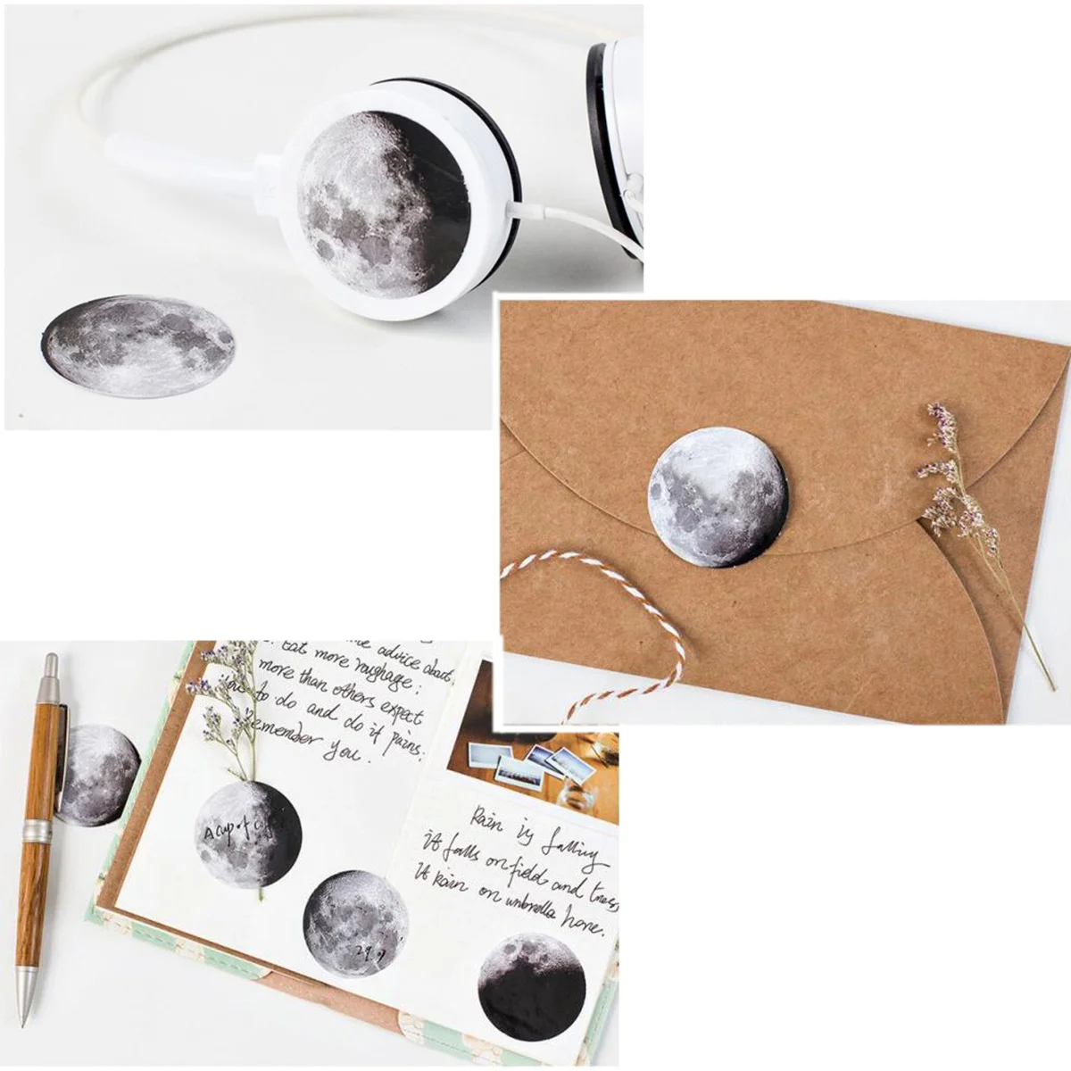 

5 упаковок DIY наклейки для ручного счета черные крафт-наклейки «спасибо» для свадебных конвертов подарочные коробки вечерние этикетки для скрапбукинга