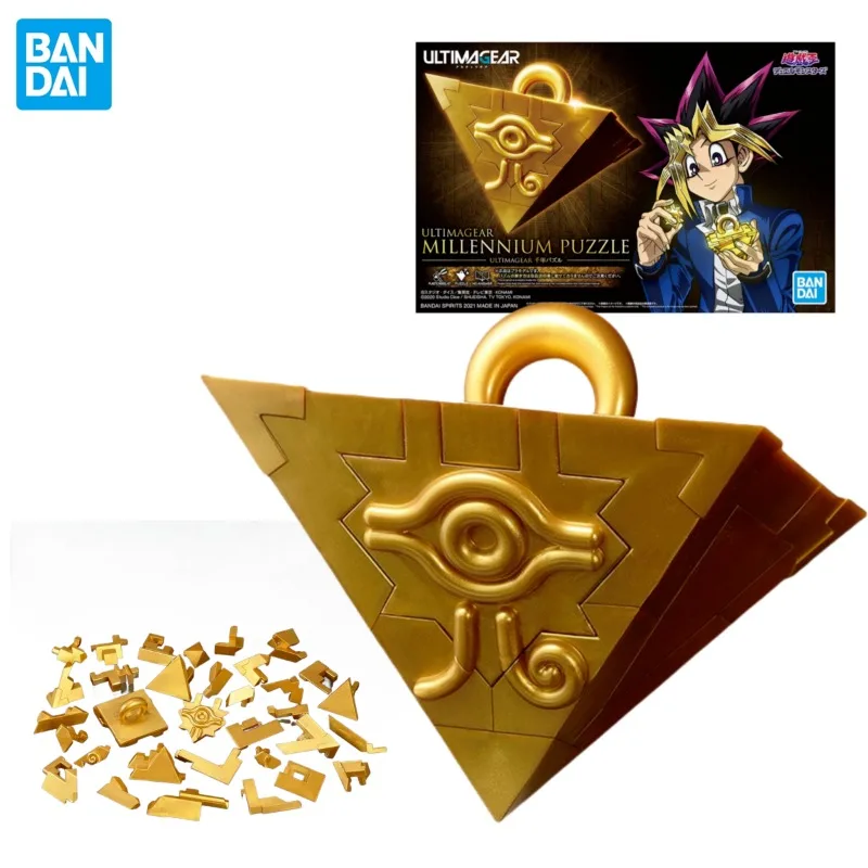 

В наличии Bandai Original Anime Yu-Gi-Oh! Фигурка Ultimagear MILLENNIUM PUZZLE, экшн-фигурка, сборная модель, игрушка в подарок для детей