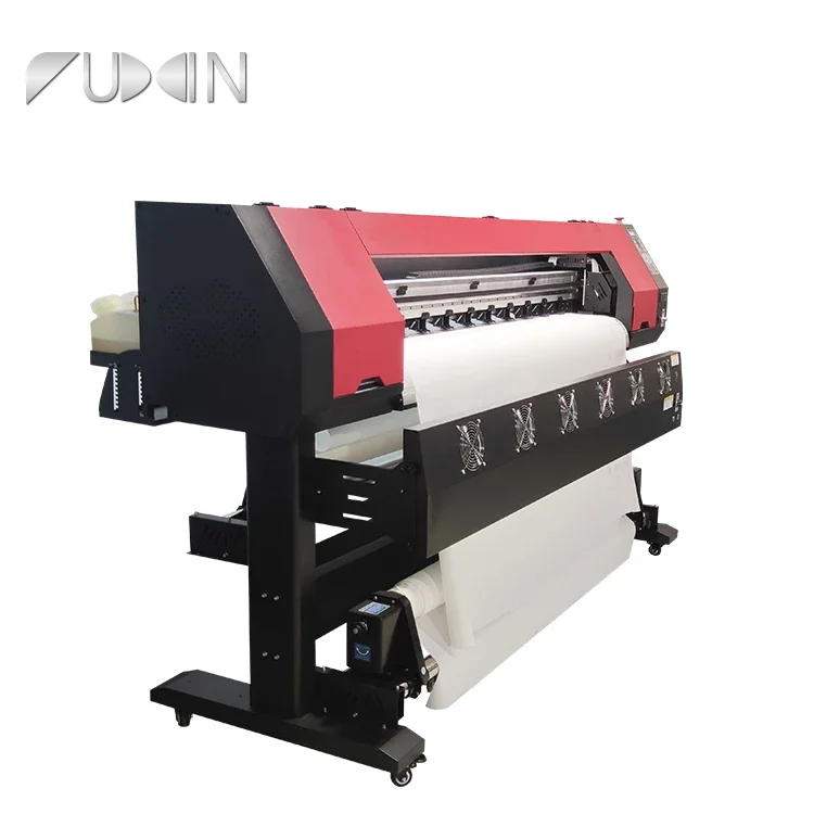 Single-Head i3200 CMYK 4 Colors Sublimation Heat Transfer Printer for Polyester Fabrics Printing