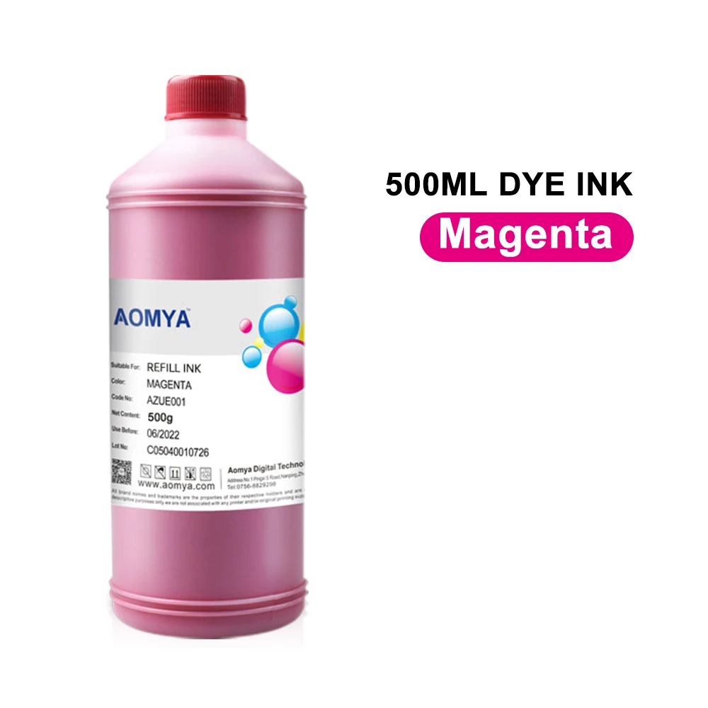 Aomya Refill Ink for HP72 HP 730 727 728 For HP Designjet T920 T1500 T2500 T930 T730 T830 T1530 T2530 T1600 T2600 T1700 Printer