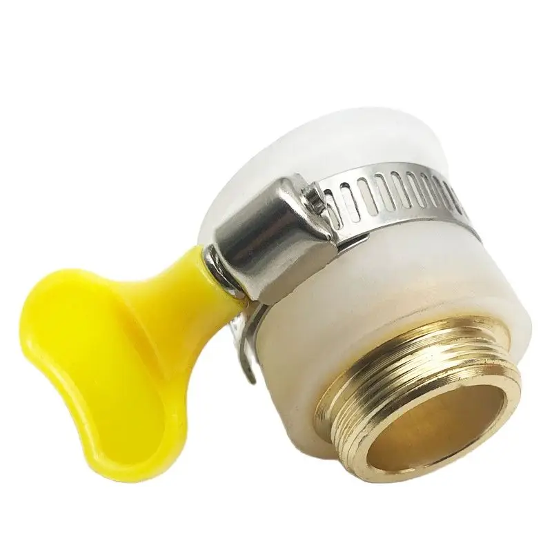 

Universal Faucet Interface 4 Points Fine Thread Adapter Kitchen/Bathroom Faucet Tap Converters Garden Hose Connection Adapters