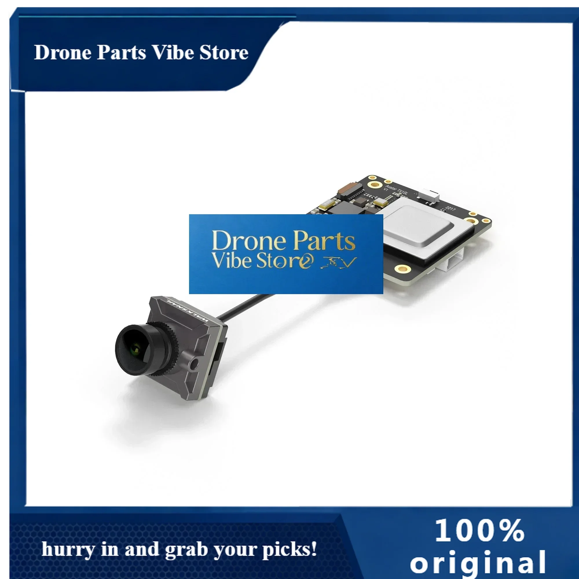 Drone Parts Caddx Walksnail Avatar Mini 1S FPV Camera Kit 1080P/60fps 350mW Low Latency With Built-in 8GB Storage For Tinywhoop