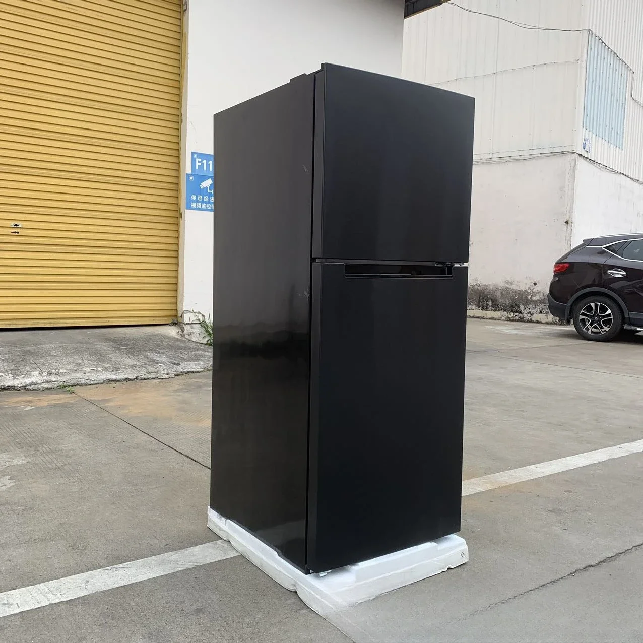 Up and down refrigerated household and commercial two-door refrigerator, air-cooled 110V