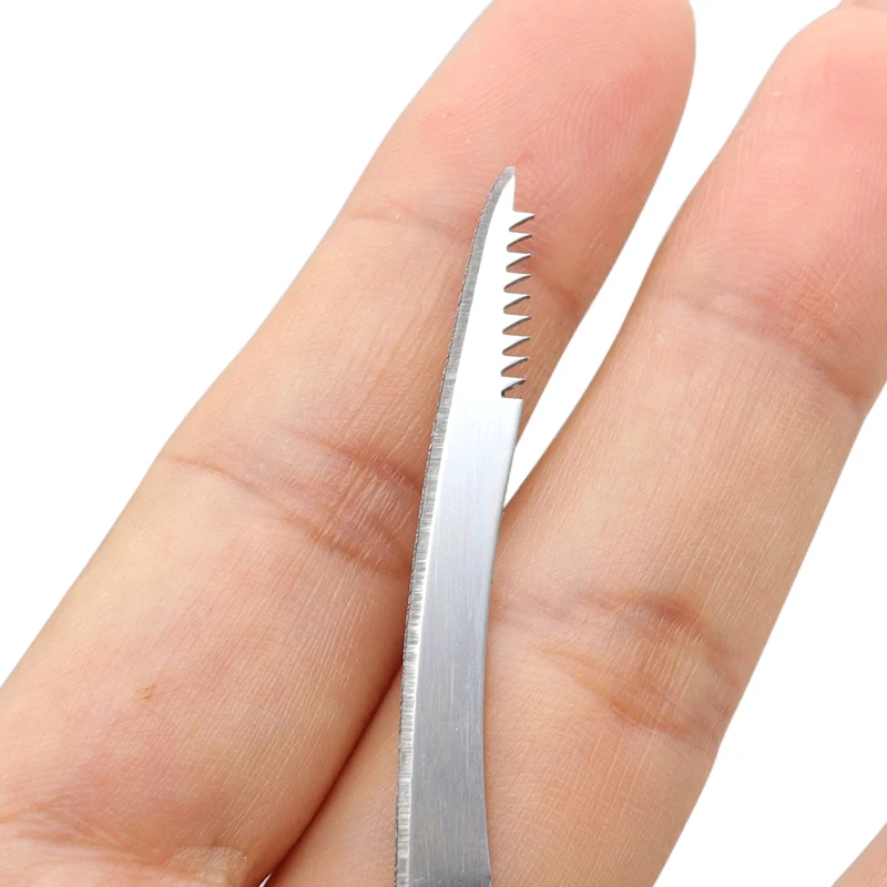 1pcs Stainless Steel Peeling Shrimp Lobster Knifes Shrimp Line Knife Practical Seafood Tools Portable Kitchen Supplies Dropship