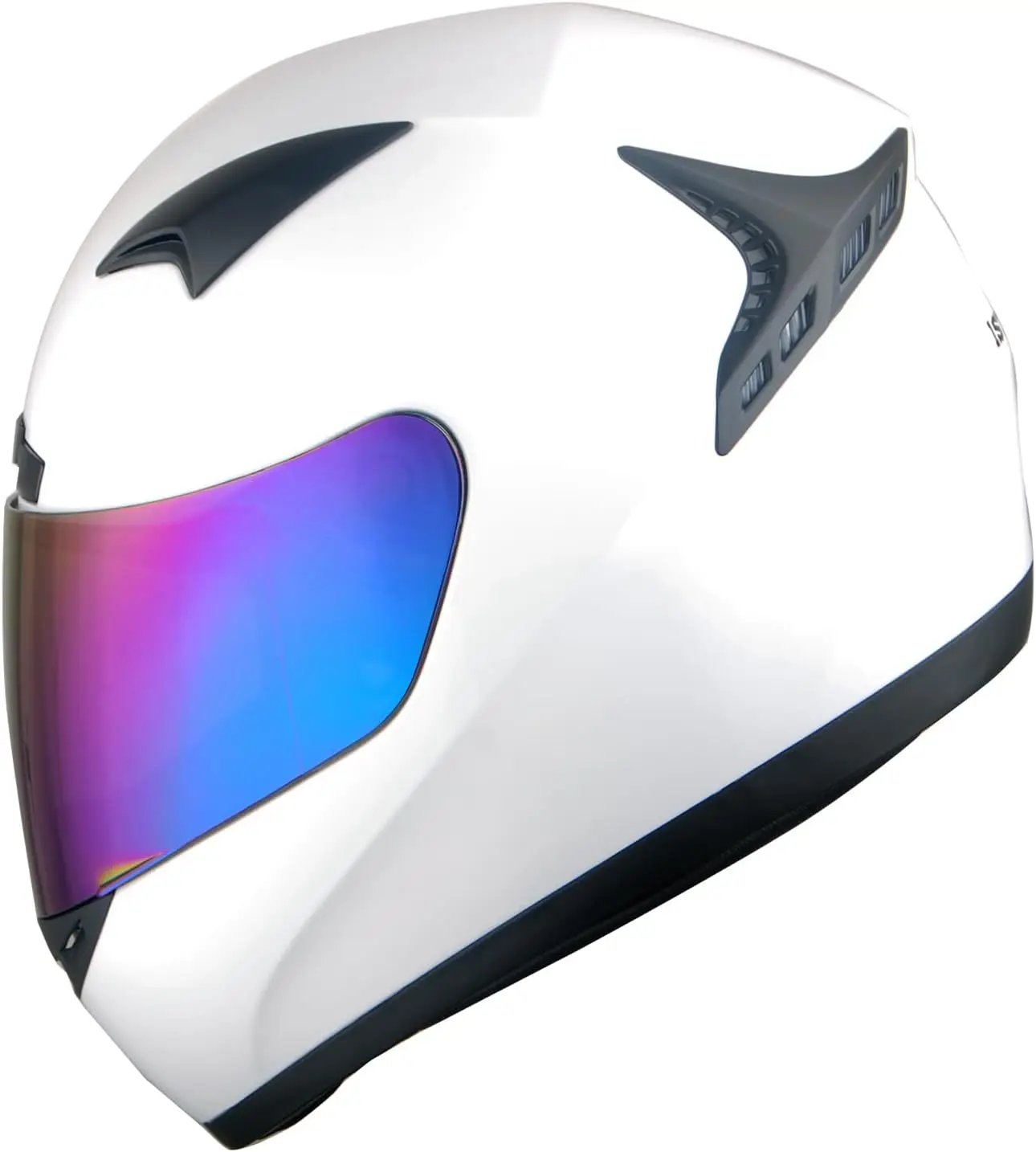 

Motorcycle Bike Full FACE Helmet Booster Skull