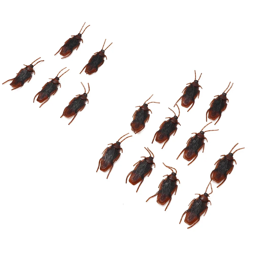 High Quality Prank Cockroaches Prank 5/10pcs 6cm X 2cm Smelless Trick Cockroaches Cockroaches Toy Eco Friendly