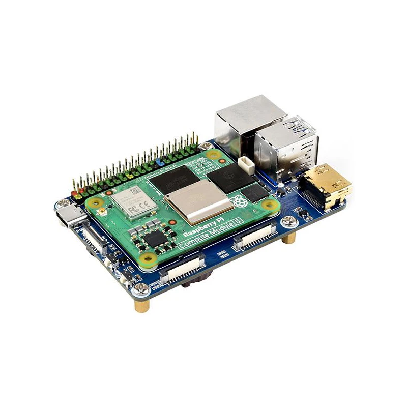 Raspberry Pi CM5 IO BASE A Board A Base Development Platform Compute Module 5 IO Board For Raspberry Pi - Image 3