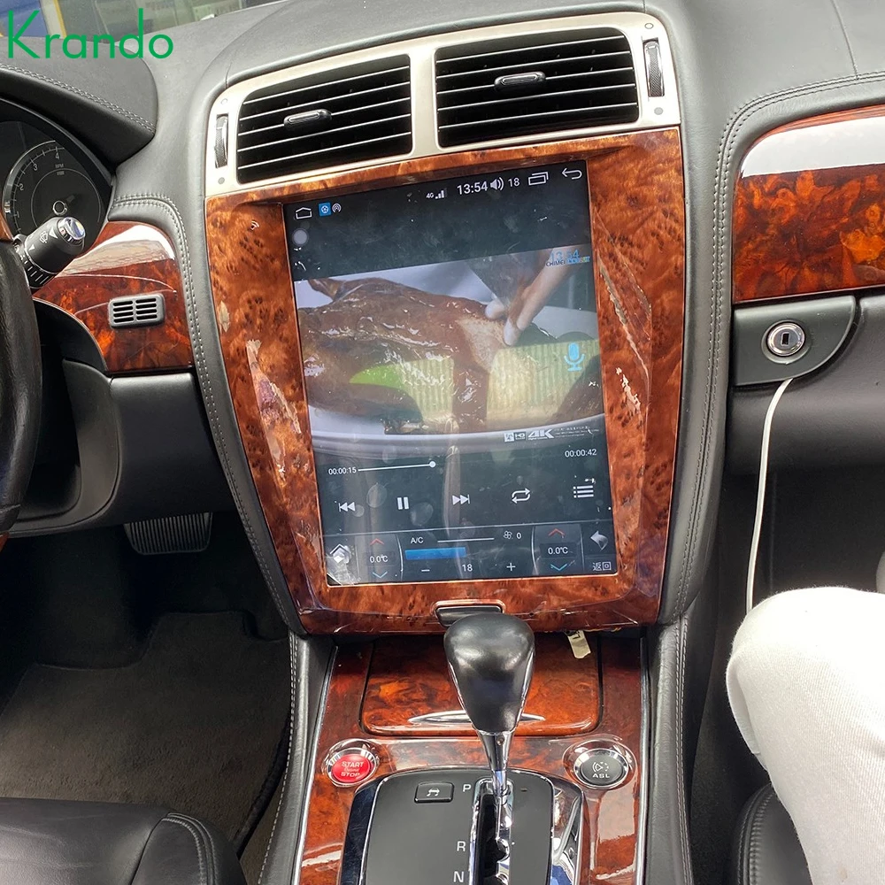 

Krando 12.1'' Tesla Screen for Jaguar XK XKR XKS 2006-2013 Android Car Radio Stereo Navigation GPS Headunit Multimedia Player