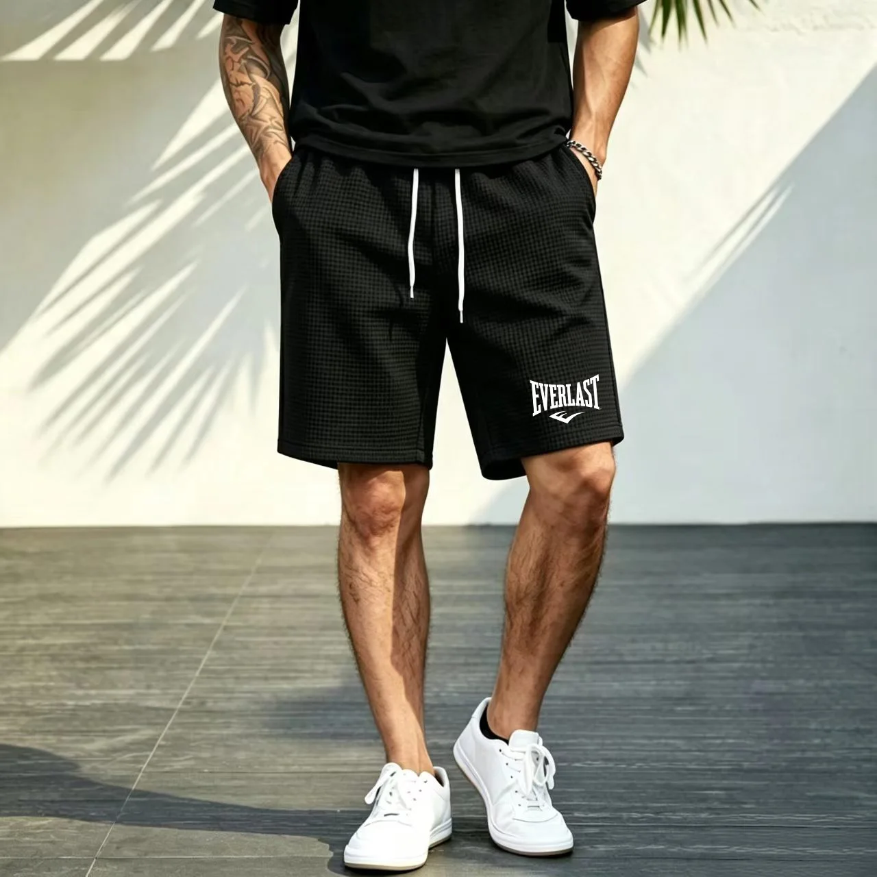 2026 Summer Hot Sale Men's Sport Shorts Daily Boxing Training Shorts Male Outdoor Gym Fitness Workout Short Pants Knee-length