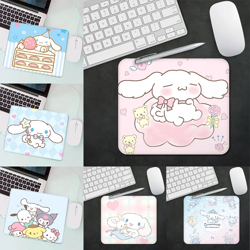 Gaming Mouse Pad Cute Cinnamorolls XS Small Mousepad For PC Gamer Desktop Decoration Office Mouse Mat Deskmat Rug