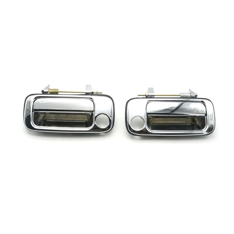 Car Front Left+Right Exterior Outside Door Handle 69210-60010,69220-60010 for Toyota Land Cruiser 80 LC80 1991-1997