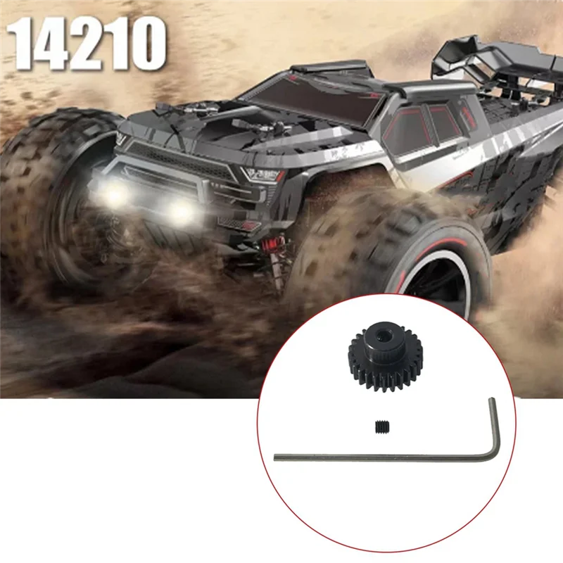 ABXE-Ingranaggio motore 0.6 Mod 26T aggiornato per MJX Hyper Go 1/14 14210 14209 H14BM 14301 14302 14303 Parti di aggiornamento per auto RC