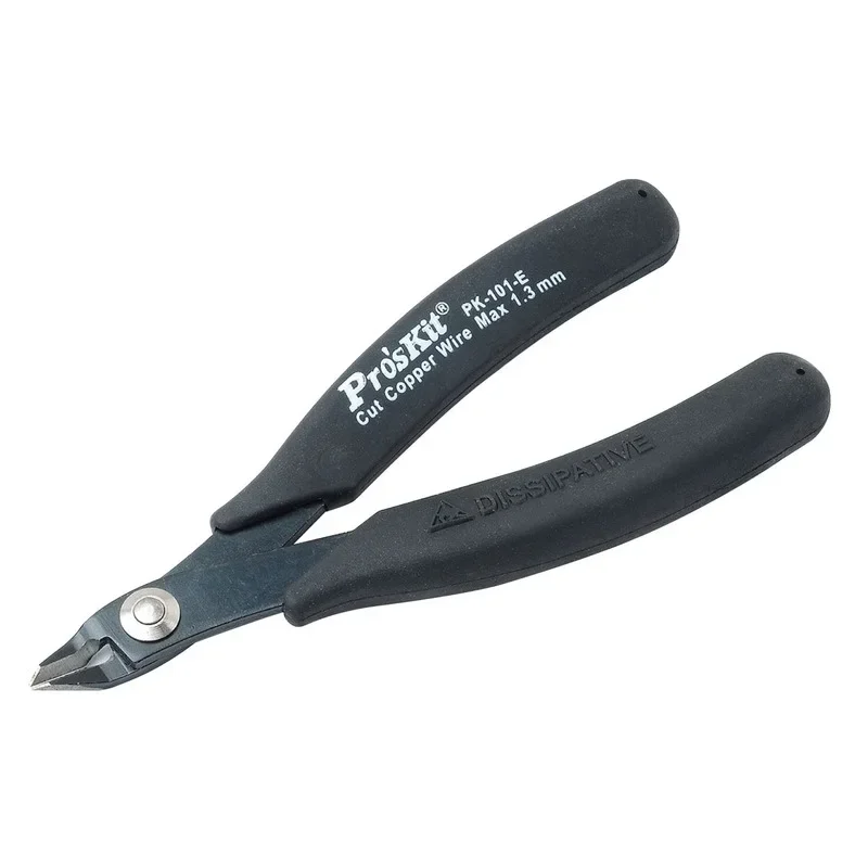 Proskit 1PK-101-E Anti-static diagonal pliers wire and cable cutting inch wire cutters cable crimping hand tool 130mm