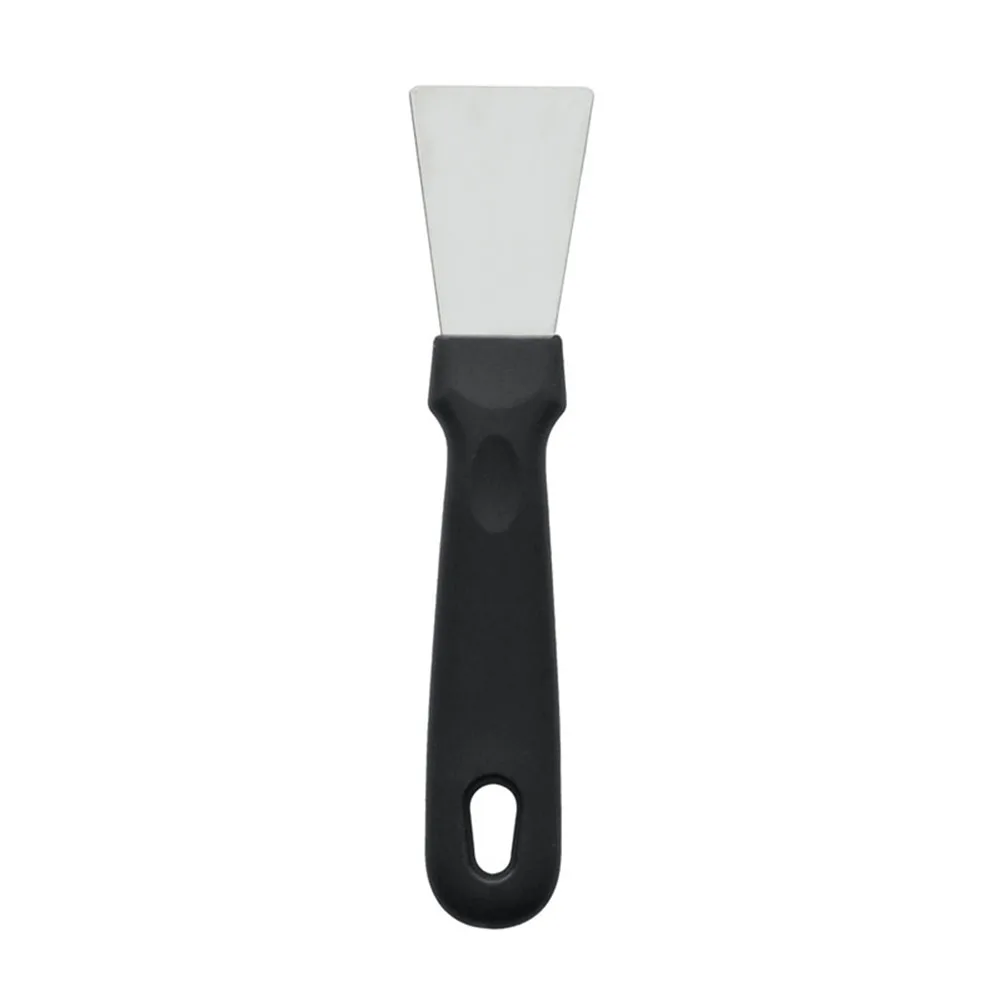 

Scraper Cleaning Shovel 17.5*4CM 1PCS Black Cleaning Gadget Curved Shovel Kitchen Refrigerator Metal High Quality