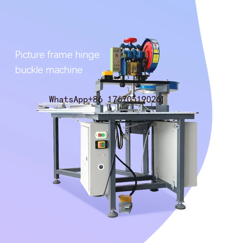 2026-X0909 TS-J40 Semi-Automatic Easel Hinge Machine for Photo Frames G6241 G6234 G6218 Frame Making Woodworking Machinery