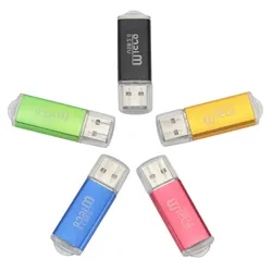 Adaptador de lector de tarjetas de memoria, Mini USB 100 de alta velocidad, 2,0 piezas, Micro SD, TF, Plug and Play, para tableta, PC, portátil