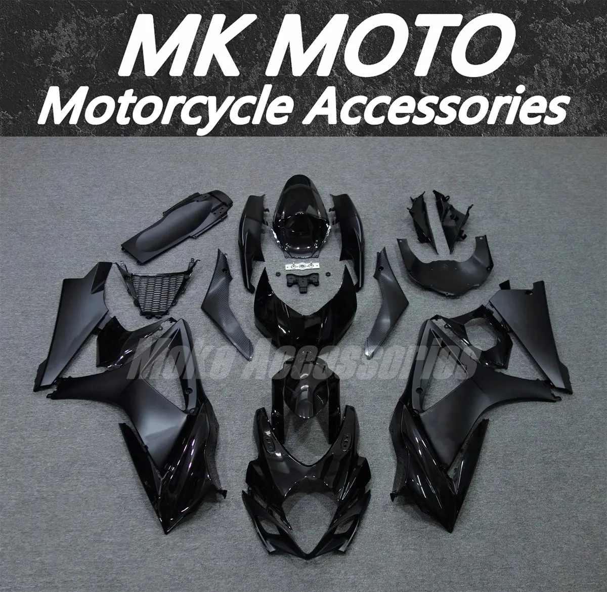 

Motorcycle Fairings Kit Fit For Gsxr1000 2007-2008 K7 Bodywork Set High Quality Abs Injection Silver Black