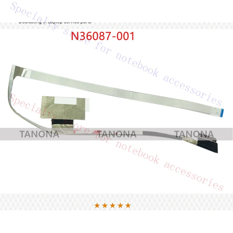 R+  New N36087-001 For HP Book 15-FC 15-FD 250 255 G10 Non touch LCD Display Cable