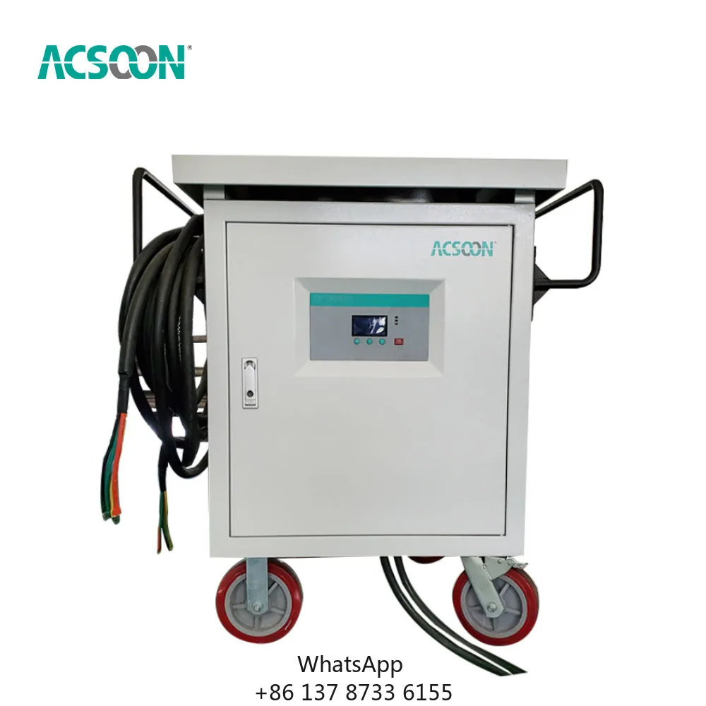 ACSOON ADCW-28600 28.5VDC 600A GPU With Trolley Ground Industrial Power Unit & DC Rectifier For Aircraft Air Cooling