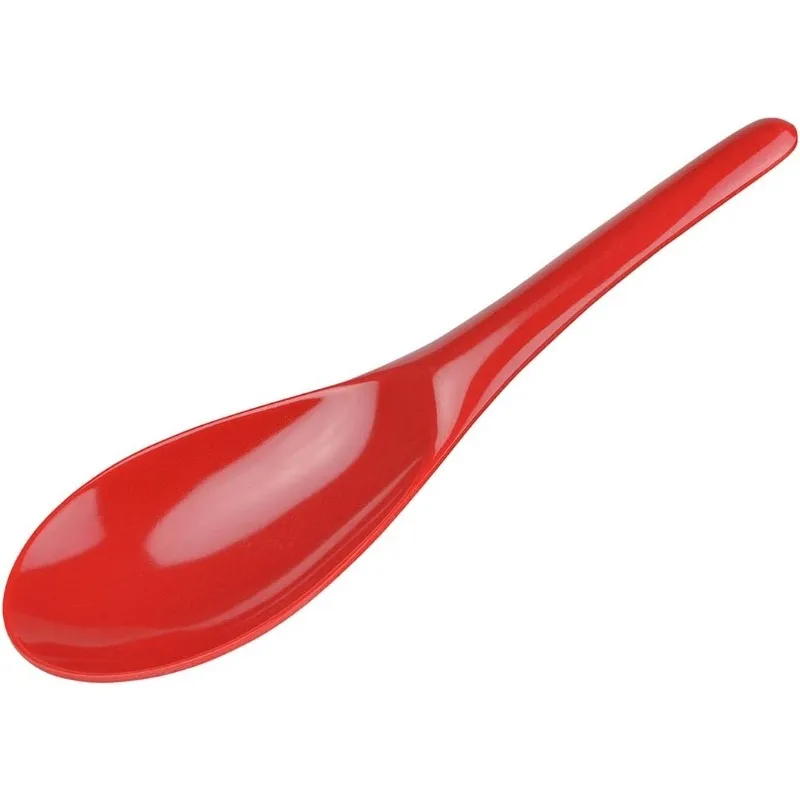 

Рисовая ложка из красного меламина 8,5 дюйма