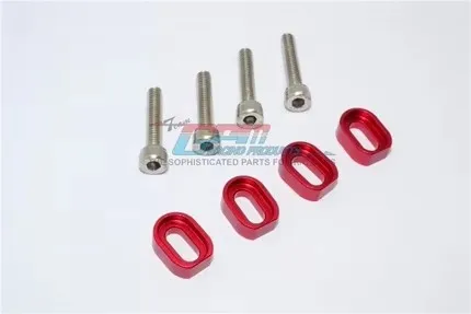 CNC Processing Aluminum Alloy Motor Seat Reinforced Gasket Chassis Gasket For 1/5 TRAXXAS XMAXX