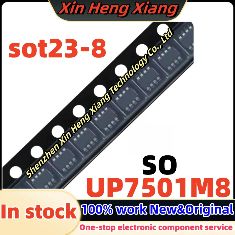 (10pcs)UP7501M8 UP7501MB UP7501 S0 SO sot23-8 Chipset