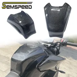 Semspeed For CFMOTO 800NK 2023 2024 Front Tank Cover Carbon Fiber Motorcycle Tank Cap Airbox Cover cfmoto 800nk Protective Cover