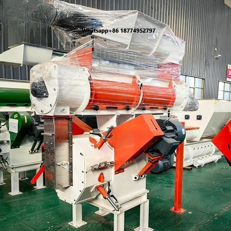 Factory Direct New 1-2t/h Poultry Chicken Feed Pellet Mill for Bird Direct Feed Processing Machines