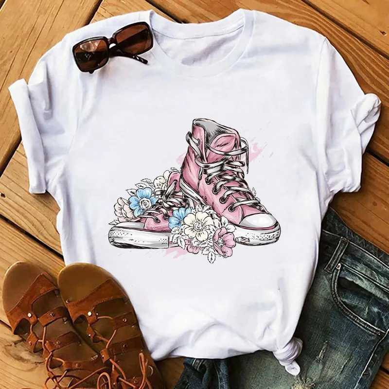 15 styles Fun boot flower arrangement DTF Sticker Heat Transfer lady Clothes Ironing on DIY Fashion T-Shirt Washable Vinyl Patch